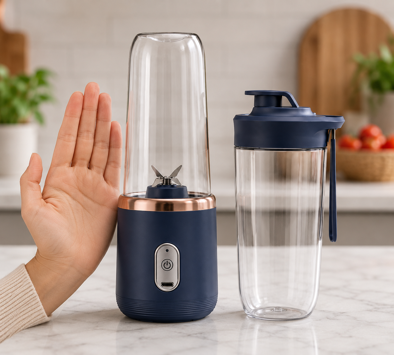 Personal Mini Blender for Shakes and Smoothies 400ML