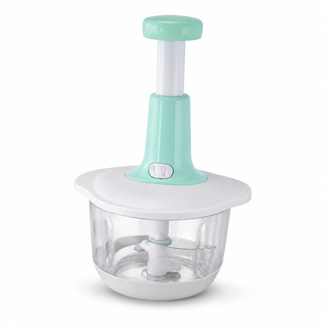 Manual Push Chopper - 1.5L - Vegetable Chopper & Grater