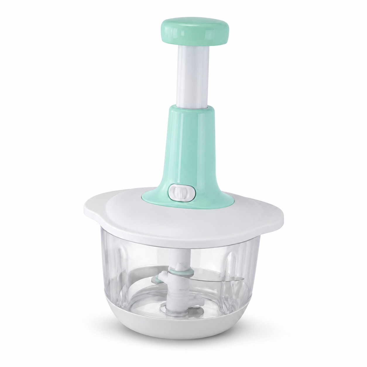 Manual Push Chopper - 1.5L - Vegetable Chopper & Grater