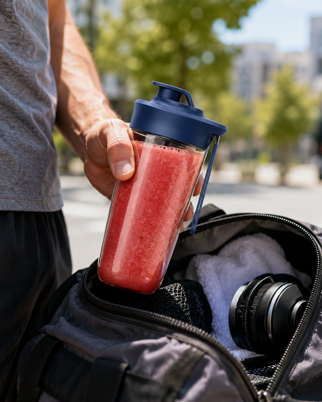 Personal Mini Blender for Shakes and Smoothies 400ML