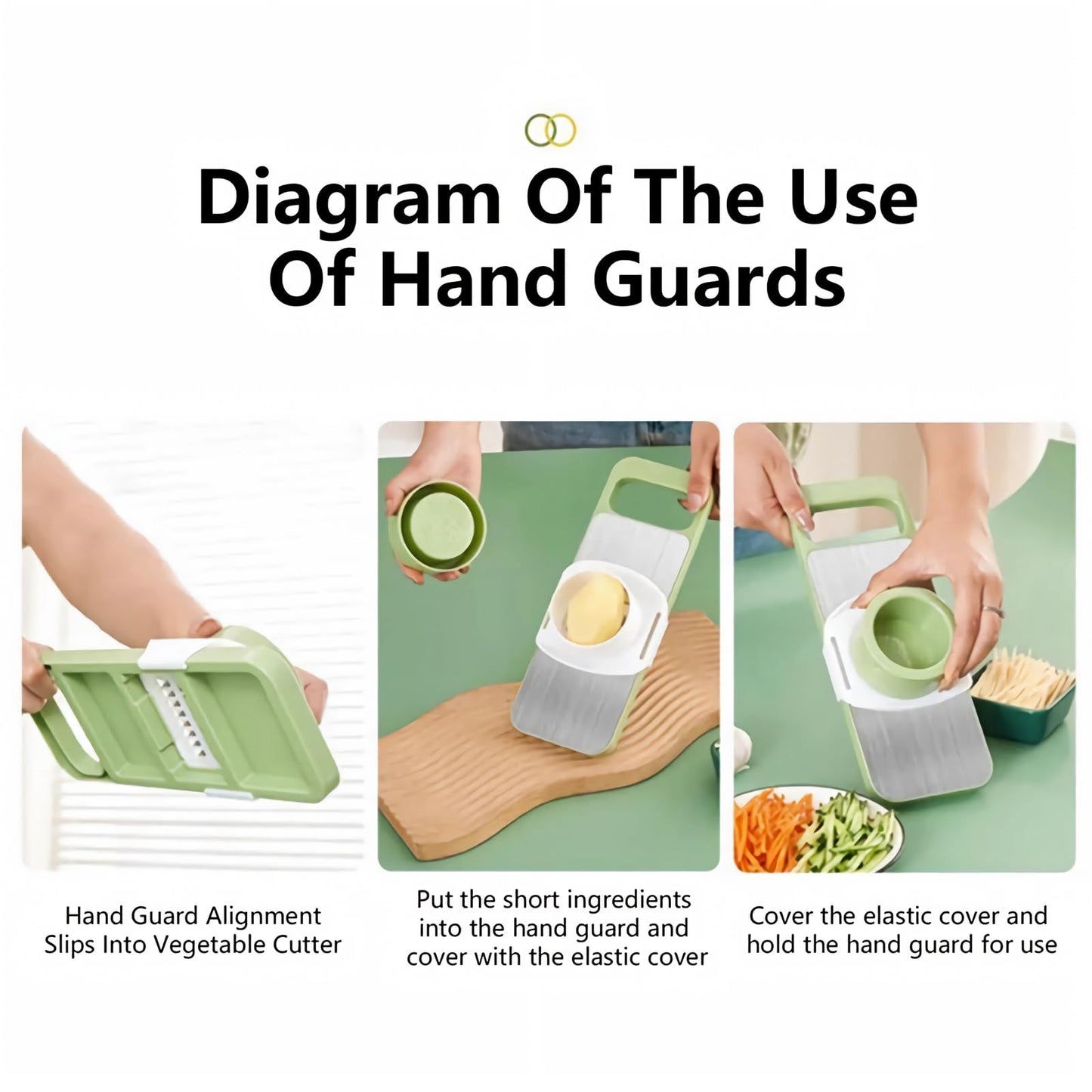 Stainless Steel Multifunctional Vegetable Cutter & Grater